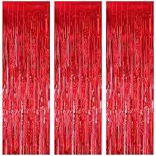 Metallic Fringe foil curtains/ backdrop. Curtain KidosPark