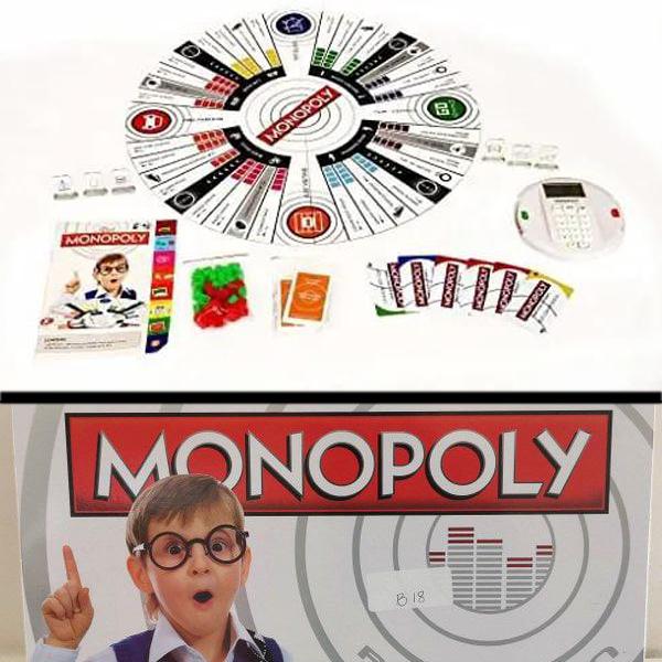 Monopoly board game / Cashless with sound effects. Board Game KidosPark