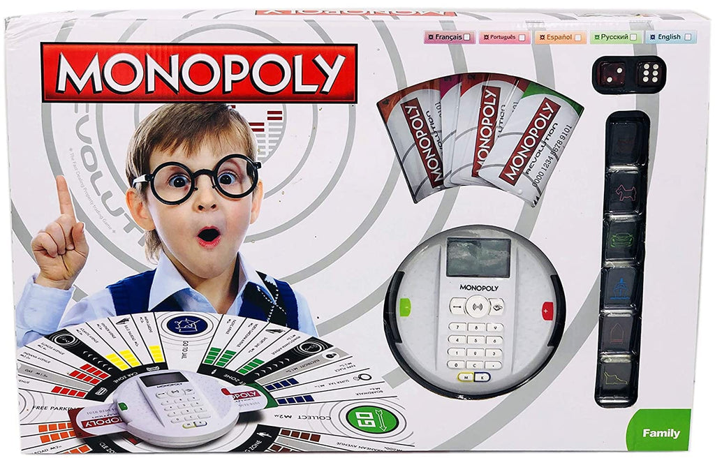 Monopoly board game / Cashless with sound effects. Board Game KidosPark