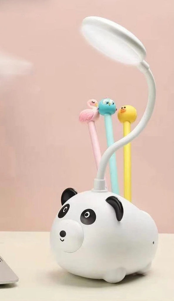 Multifunctional flexible Panda table LED lamp, and pen holder Lamp KidosPark