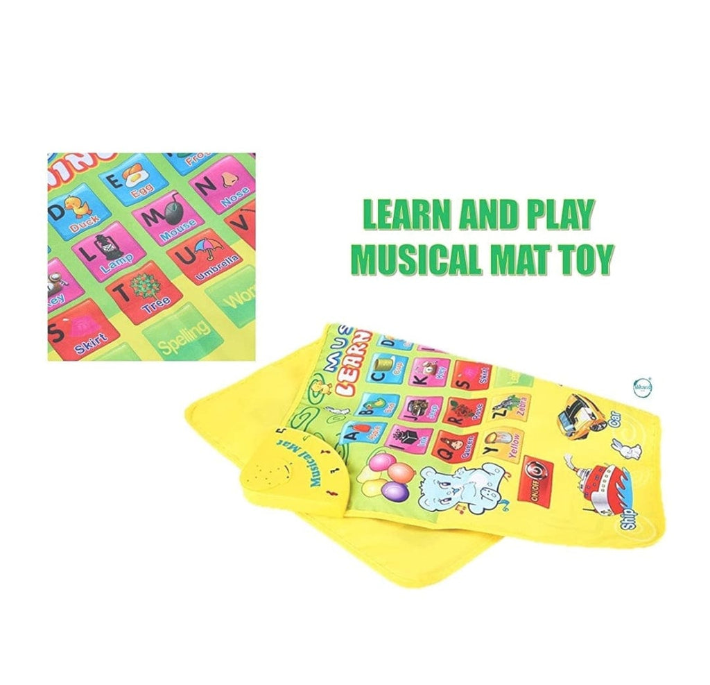 Musical learning mat for letter recognition/ Spellings/ Pronunciation/ Transport sound Educational toy KidosPark
