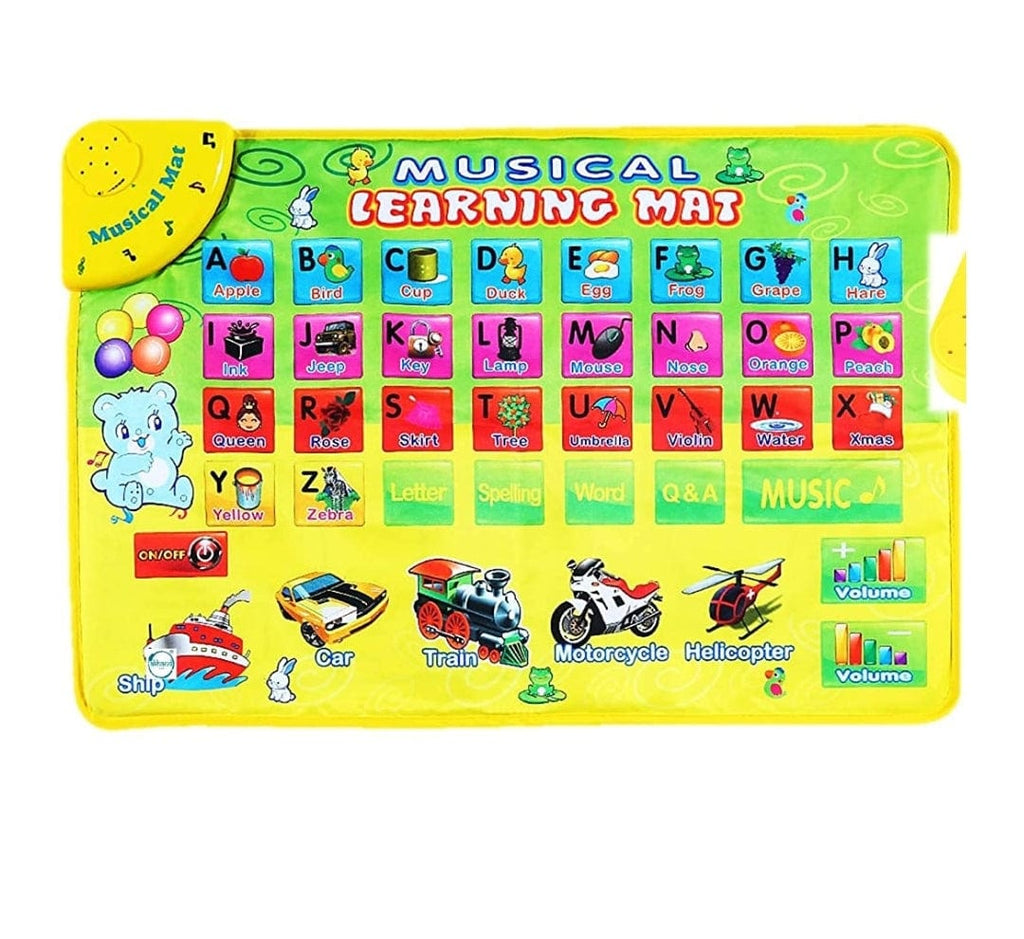 Musical learning mat for letter recognition/ Spellings/ Pronunciation/ Transport sound Educational toy KidosPark