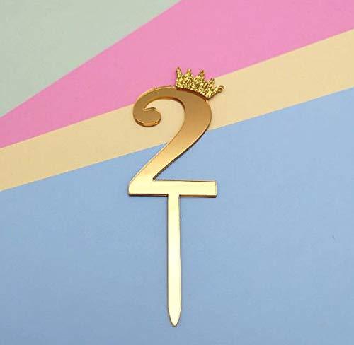 Number Cake Topper: Ideal for Birthdays & Anniversaries Cake Topper KidosPark