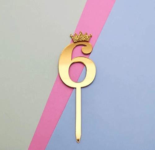 Number Cake Topper: Ideal for Birthdays & Anniversaries Cake Topper KidosPark