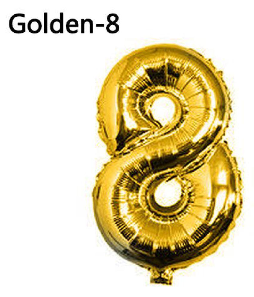 Number Foil Balloon: Birthday Party Decoration Balloons KidosPark