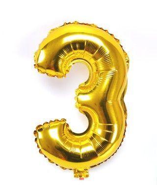 Number Foil Balloon: Birthday Party Decoration Balloons KidosPark