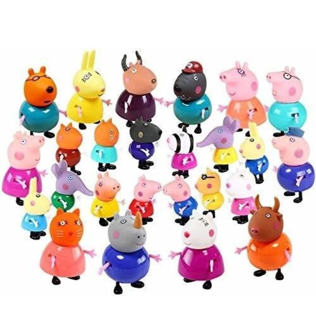 Peppa friends and family Figurines - Pack of 25 role play toys KidosPark