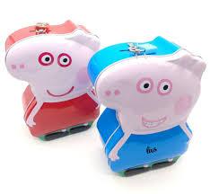 Peppa Pig design tin/ Metal piggy banks Piggy Bank KidosPark