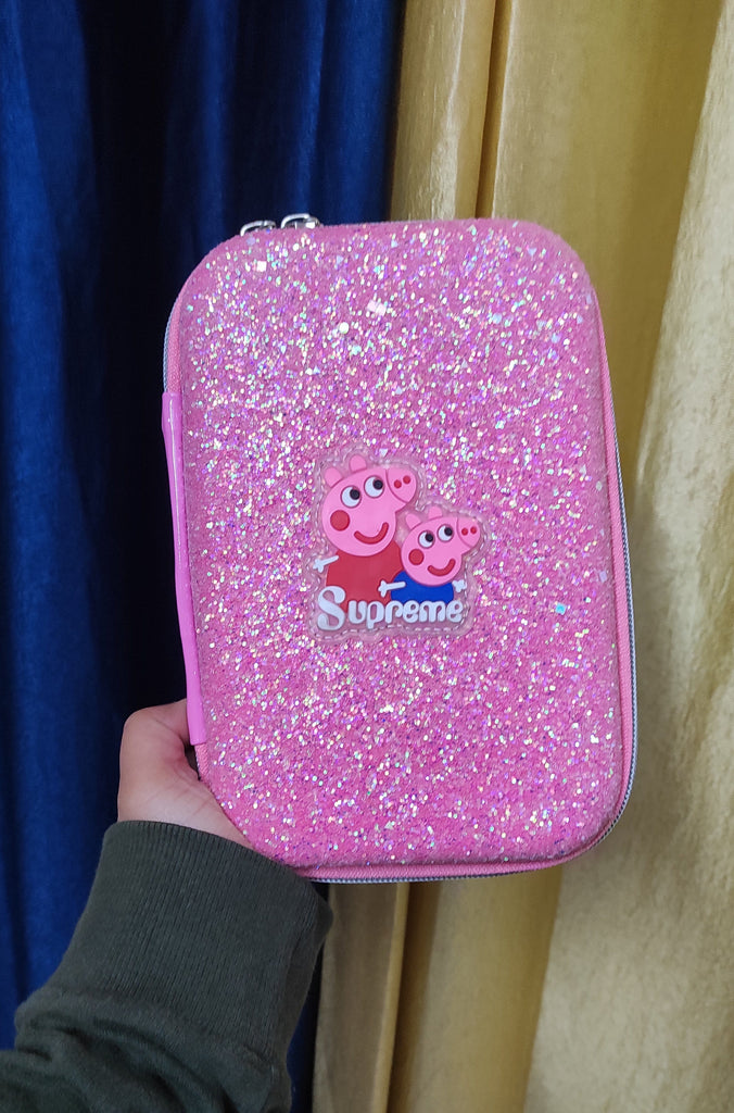 Peppa Styled Multipurpose pouch/ Stationery pouch for kids Bags and Pouches KidosPark