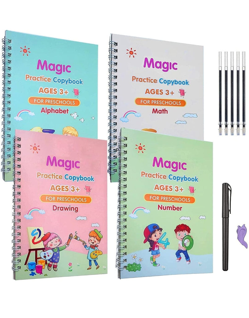 Practice Calligraphy notebook / Tracing book for preschoolers Diary KidosPark