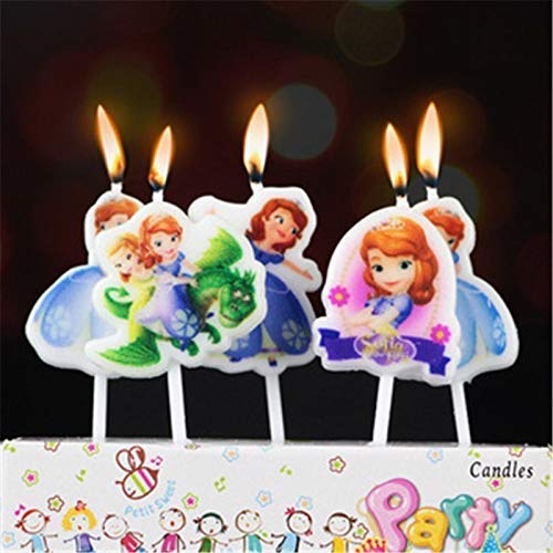 Princess themed Birthday party candles for kids Candles KidosPark