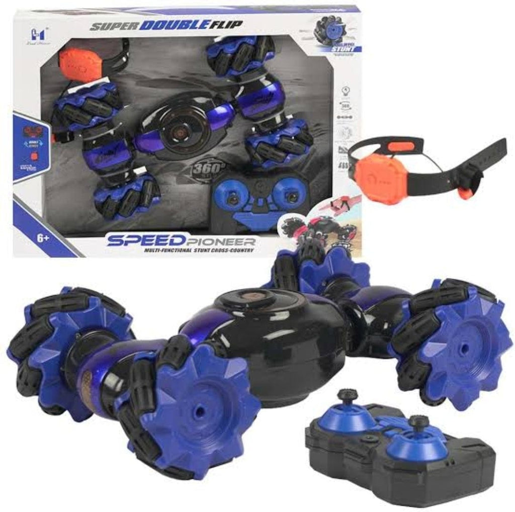 RC Cars Stunt Car Toy with 2.4G Gesture Sensing Remote Control Stunt Car with Four-Wheel Drive, Off-Road & Sports Status Remote controlled Toys KidosPark