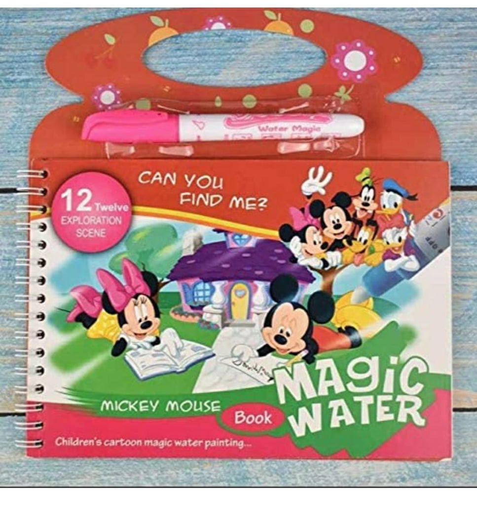 Reusable Magic water coloring book Art and Crafts KidosPark
