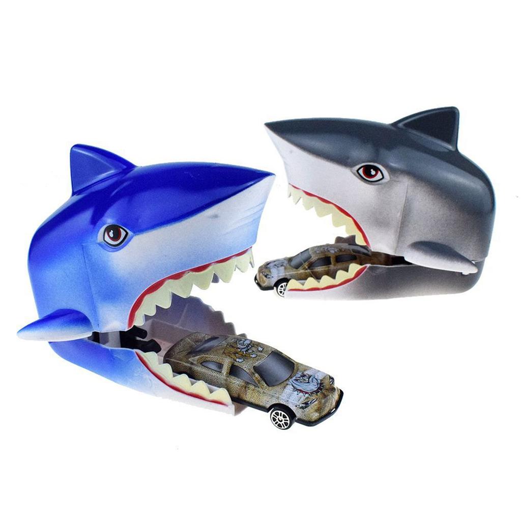 Shark Shaped Car launcher for kids Cars and Car Tracks KidosPark