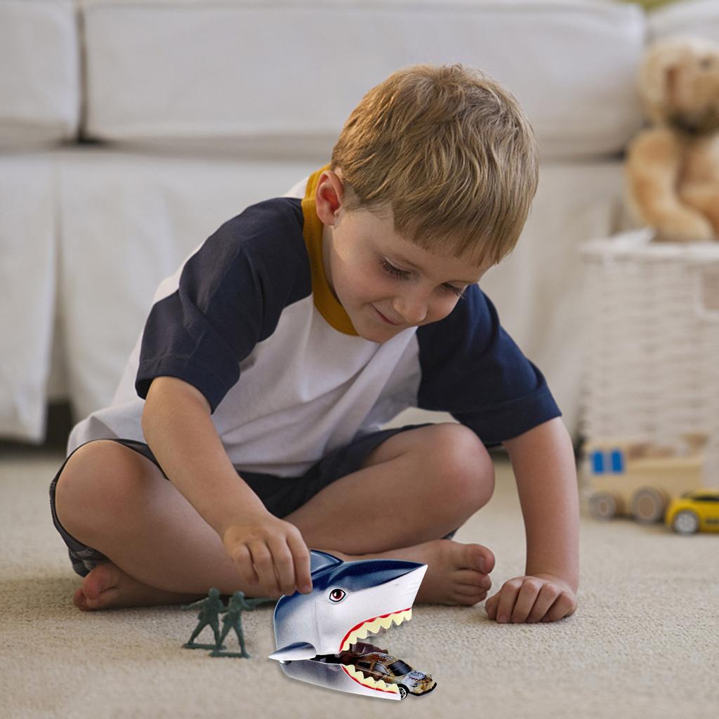 Shark Shaped Car launcher for kids Cars and Car Tracks KidosPark