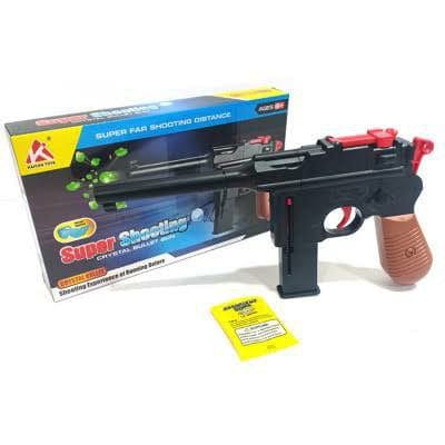 Shot toy gun for kids with Soft Water Jelly Balls and Soft Foam Based Bullets. Toy KidosPark