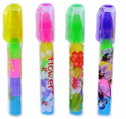 Smart Multicolored Push erasers for kids stationery KidosPark