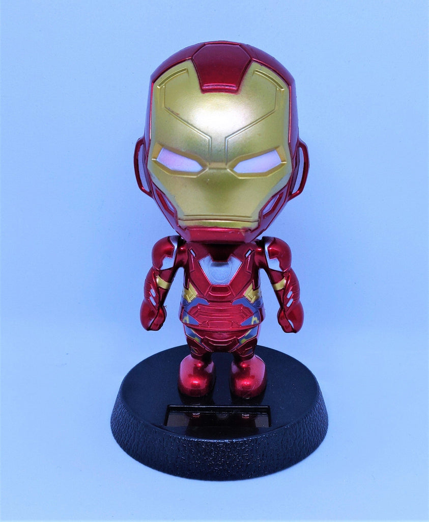 Solar Powered Superhero Bobblehead for home or car decoration Cars and Car Tracks KidosPark