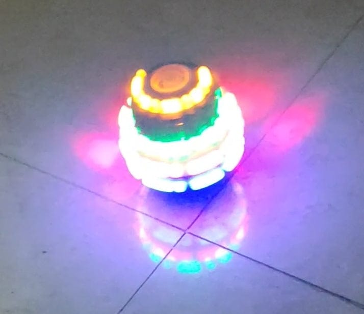 Spinning Top with lights and music - Kitty Board Game KidosPark