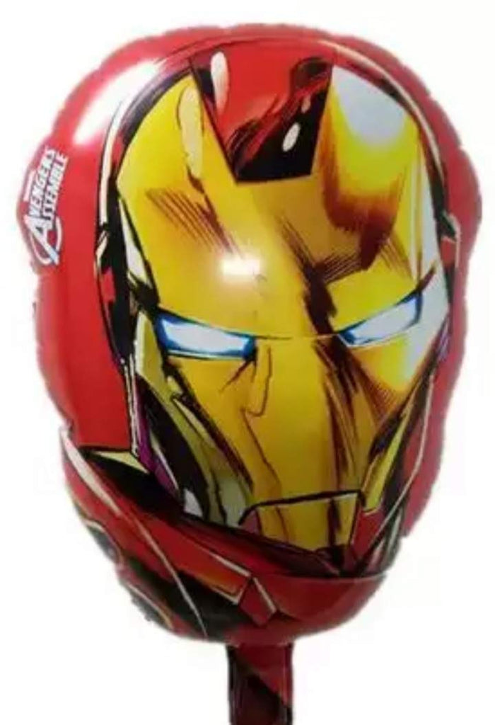 Super hero face Foil Balloon - 1 Piece Birthday Party D≈Ωcor KidosPark
