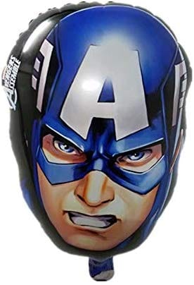 Super hero face Foil Balloon - 1 Piece Birthday Party DŽcor KidosPark