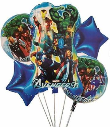 Super hero Theme based Foil Balloon for birthday party decoration Balloons KidosPark