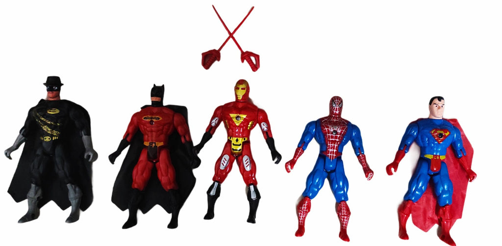 Superhero Figurines for kids role play Role play toys KidosPark
