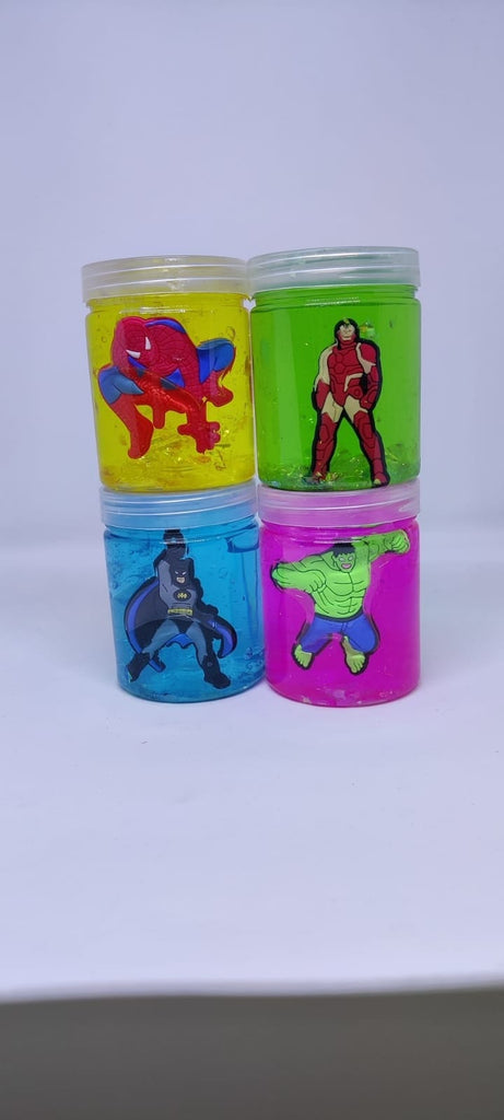 Superhero play slime for kids Art and Crafts KidosPark