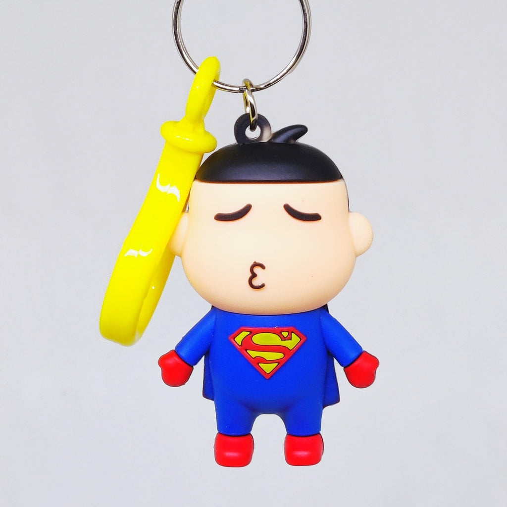 Superhero Silicone key chain/ Bag accessory/ Car decor ( Single Piece) Keychain KidosPark