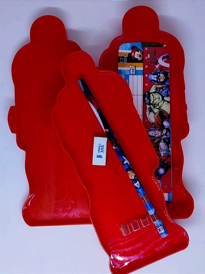 Superhero Styled Pencil box / Stationery box for kids Bags and Pouches KidosPark