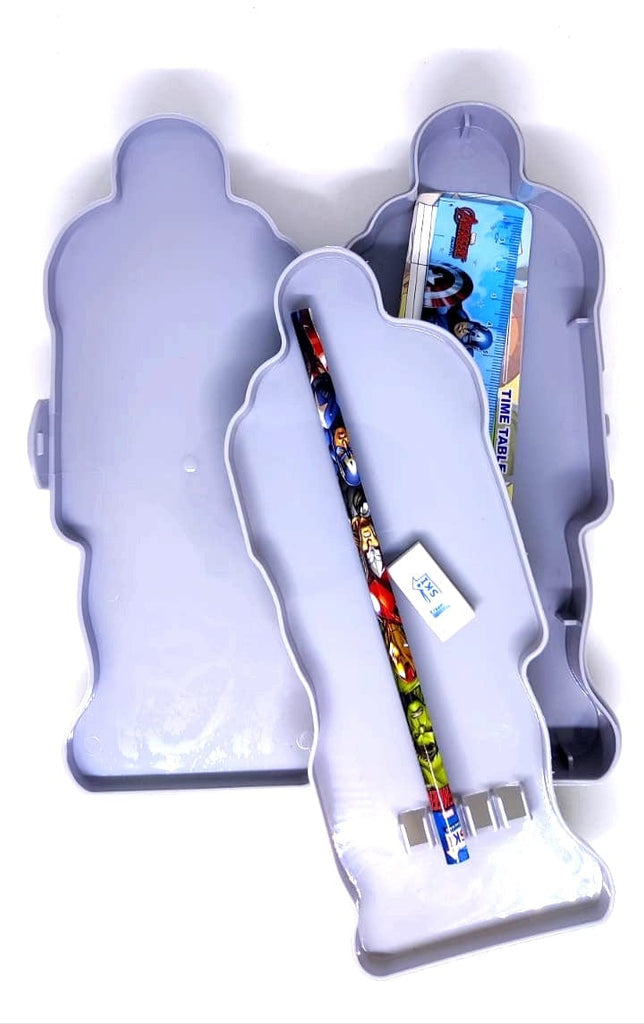 Superhero Styled Pencil box / Stationery box for kids Bags and Pouches KidosPark