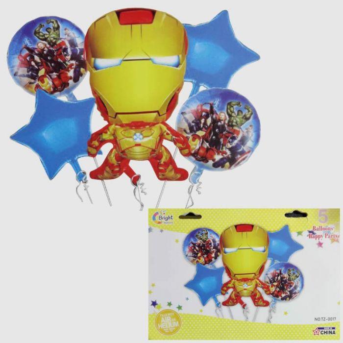Superhero Theme based Foil Balloon for birthday party decoration Balloons KidosPark