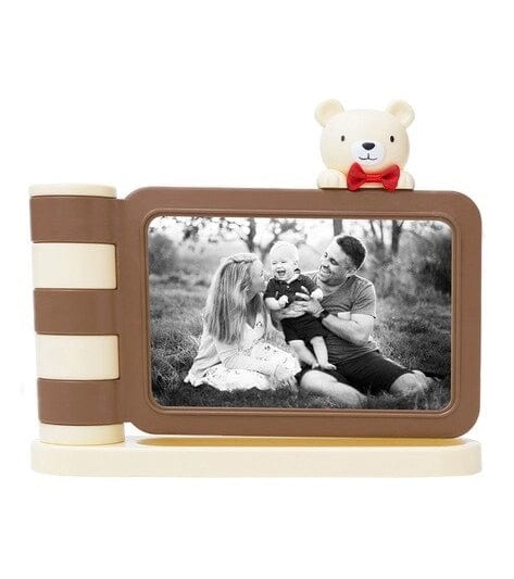 Teddy bear photo frame with Pen holder for kids Picture Frame KidosPark