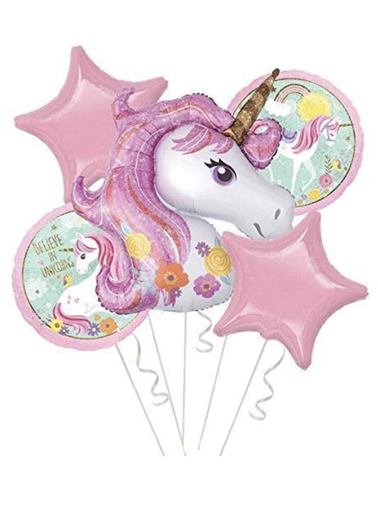 Theme Based Foil Balloon for Kids- Unicorn Theme Birthday Party D≈Ωcor KidosPark