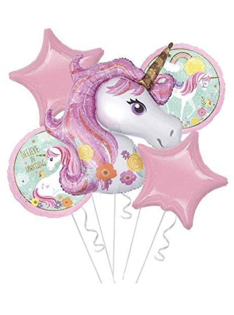 Theme Based Foil Balloon for Kids- Unicorn Theme Birthday Party DŽcor KidosPark