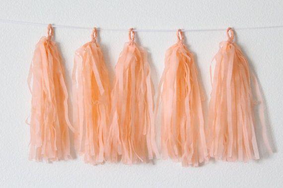 Tissue paper Tassel garland for party decoration - 5 pieces Tassel KidosPark