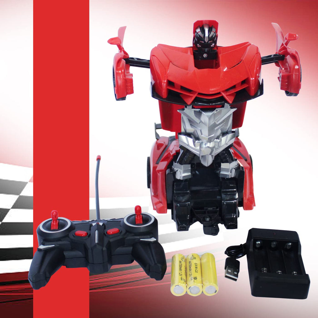 Transforming Deformation Car with Remote Control for Kids - 360¬∞ Rotation, Single Touch Transformation - Ideal Gift Remote controlled Toys KidosPark