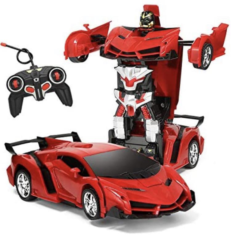 Transforming Deformation Car with Remote Control for Kids - 360¬∞ Rotation, Single Touch Transformation - Ideal Gift Remote controlled Toys KidosPark