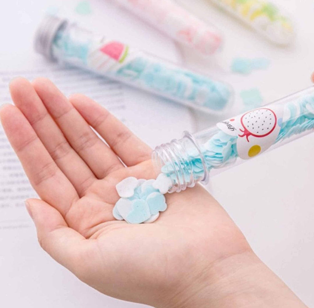 Travel hand flower fragrance paper soap bottle - 20g ( Single piece) Health, Hygiene and Beauty KidosPark