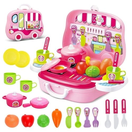 Trolley Kitchen set for kids - Educational Toy/ Role play Role play toys KidosPark