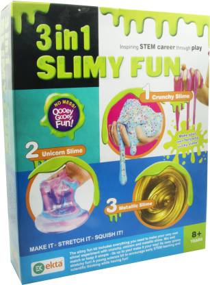 Ultimate DIY Slime Kit - Make Crunchy, Unicorn, and Metallic Slime at Home! Educational toy KidosPark