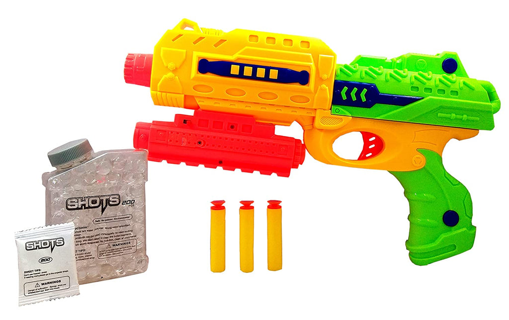 Ultimate Fun: Safe and Exciting Cool Shoot Toy Gun for Kids with Soft Jelly Balls and Foam Bullets TOY KidosPark