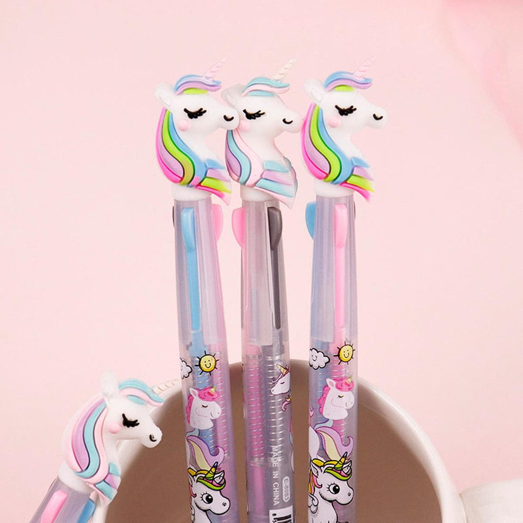 Unicorn 3 in 1 Ball point roller pen (Single piece) stationery KidosPark