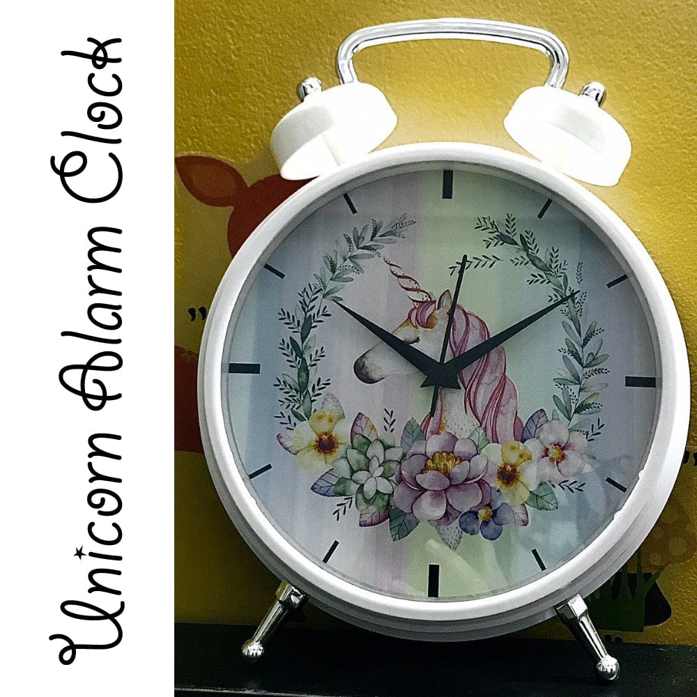 Unicorn design wall mount / table top Alarm Clock clock KidosPark