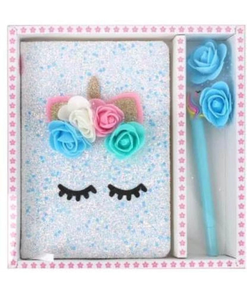 Unicorn Diary and pen Gift pack Diary KidosPark