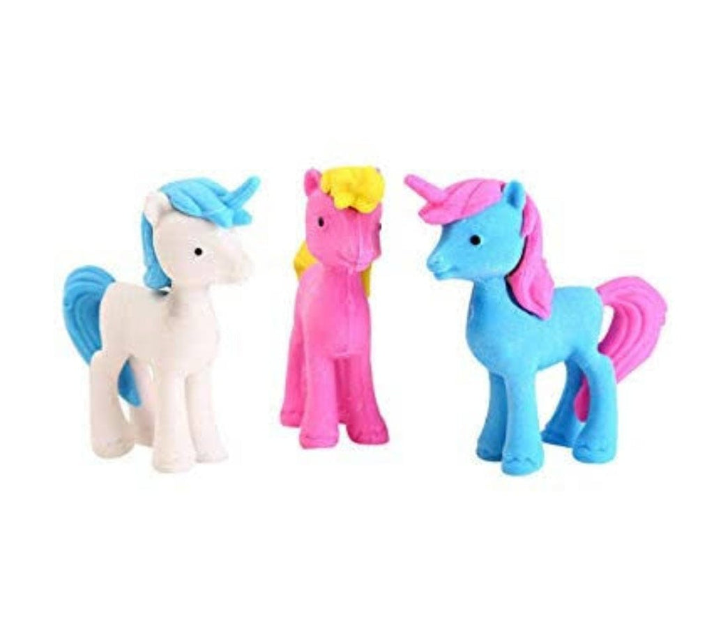 Unicorn Erasers for Kids ( Pack of 3) stationery KidosPark