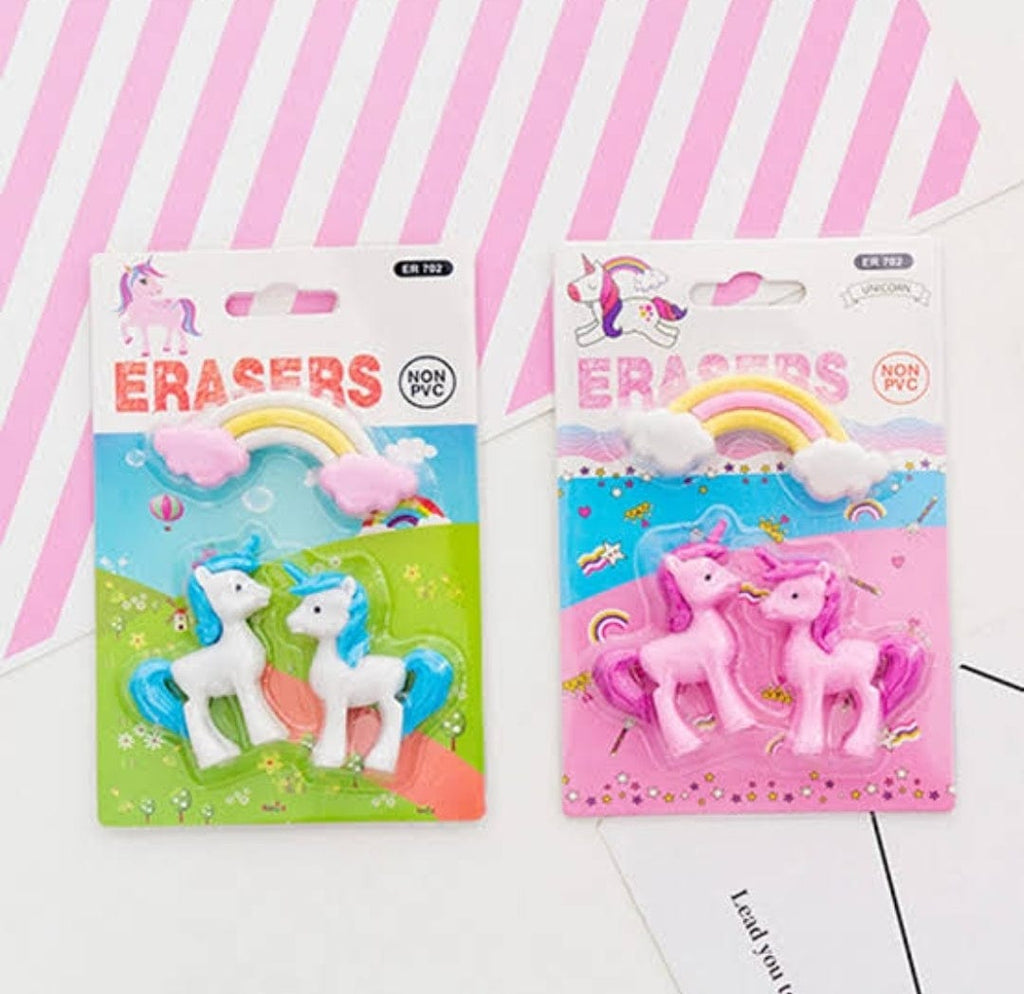 Unicorn Erasers for Kids stationery KidosPark