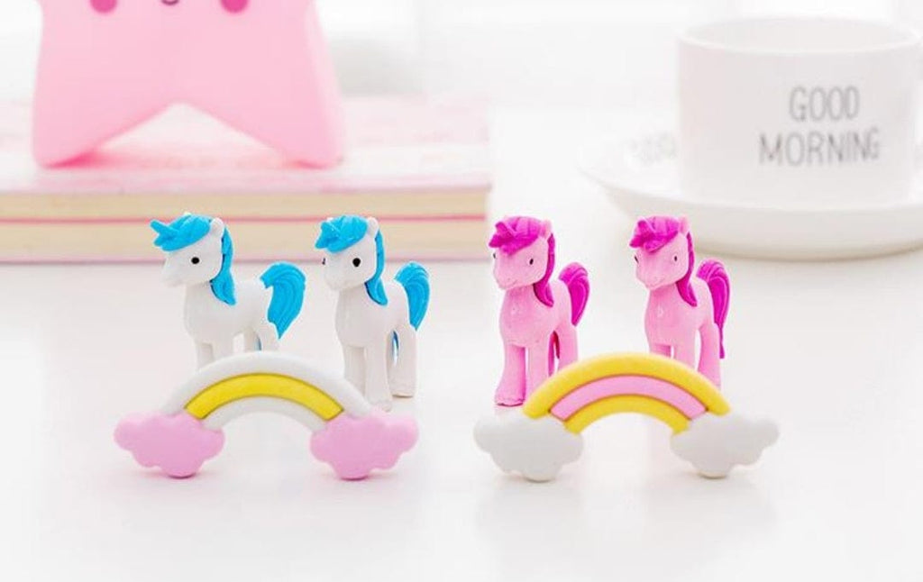 Unicorn Erasers for Kids stationery KidosPark