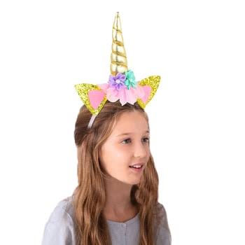 Unicorn Headband/ Hairband for Kid Girls Headband/ clips KidosPark