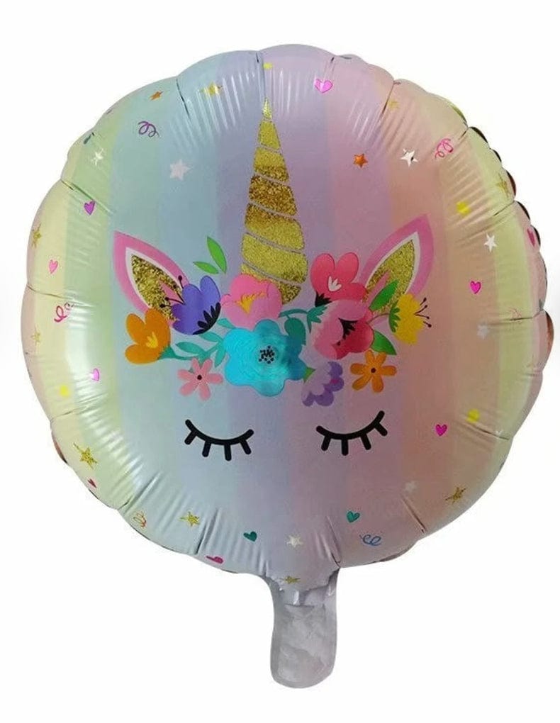 Unicorn Theme Foil Balloon 16 inches Balloons KidosPark